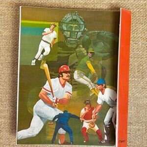Vintage Mead Baseball Binder 3 Ring Sports Illustration 1980s School